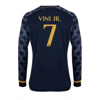 Real Madrid Vinicius Junior #7 Replica Away Shirt 2023-24 Long Sleeve
